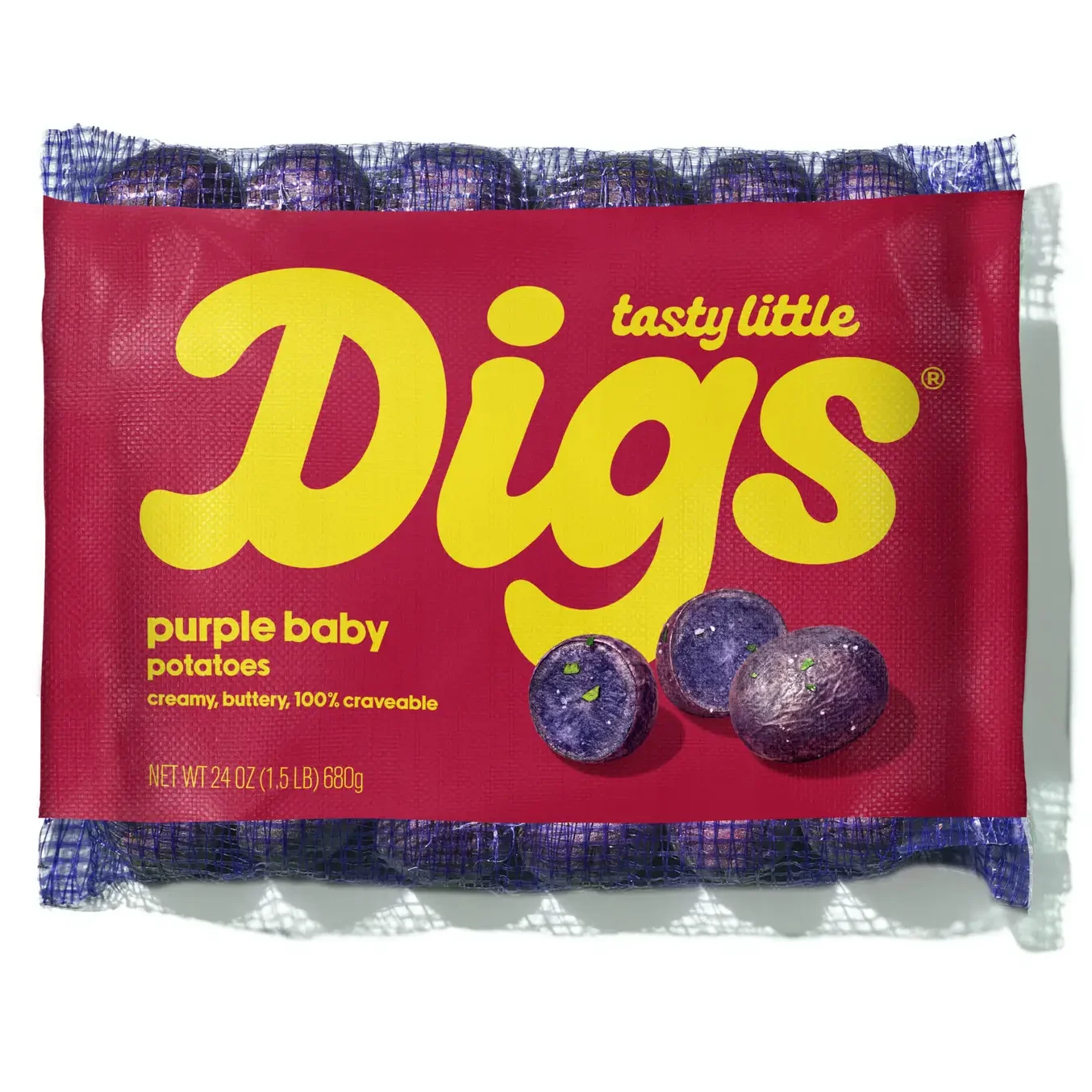 Tasty Little Digs purple baby potatoes, 24 oz bag