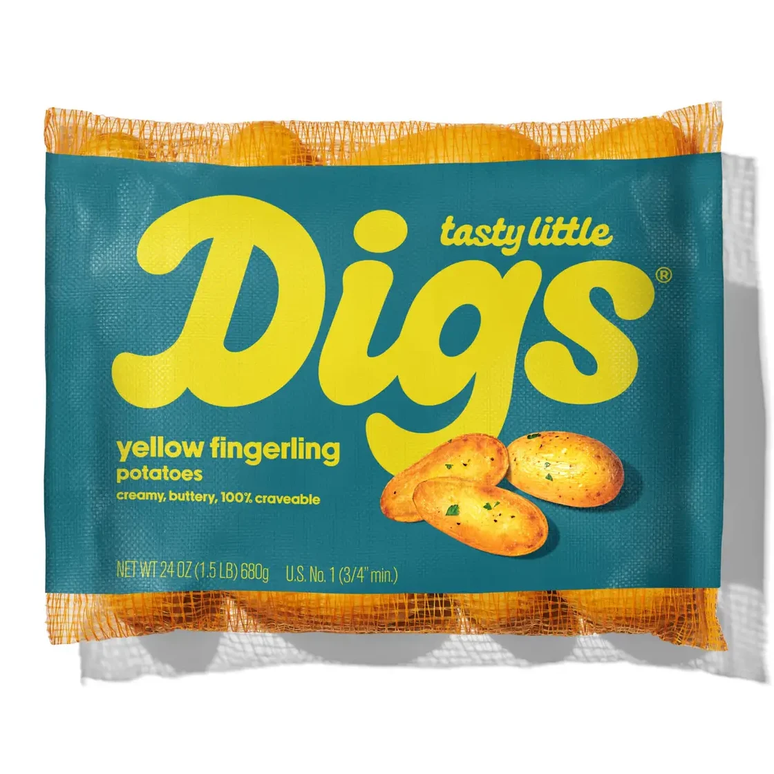 Tasty Little Digs yellow fingerling potatoes, 24 oz bag
