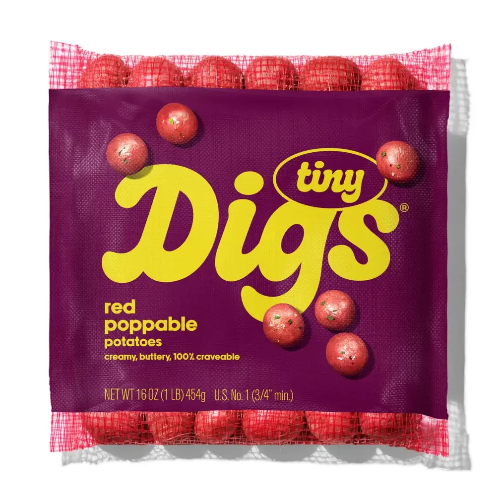 Tiny Digs red poppable potatoes, 16 oz bag