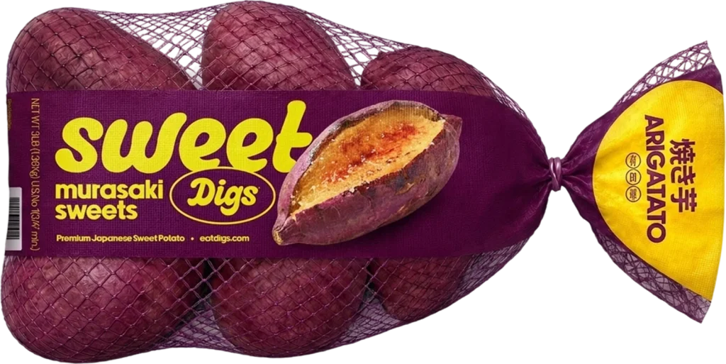 Murasaki Sweet Digs sweet potatoes, 3 lb bag